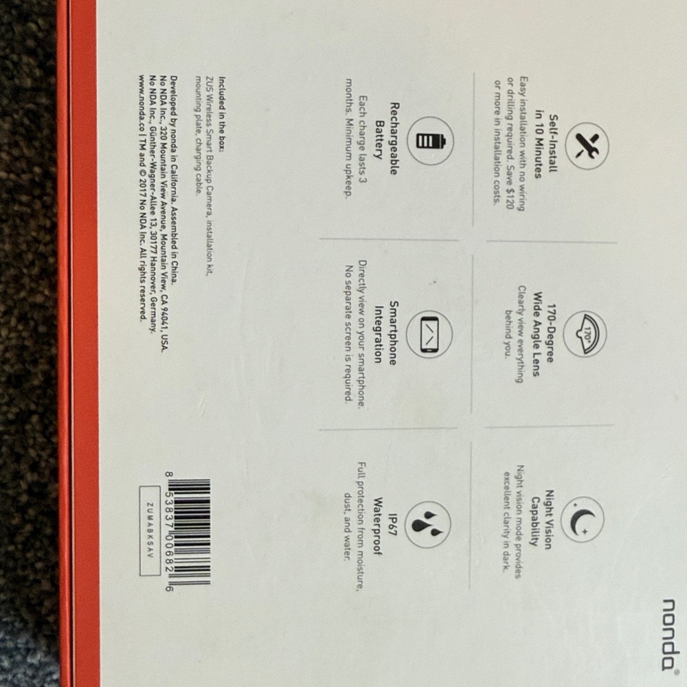 ZUS Wireless Smart Backup Camera - Picture 5 of 6